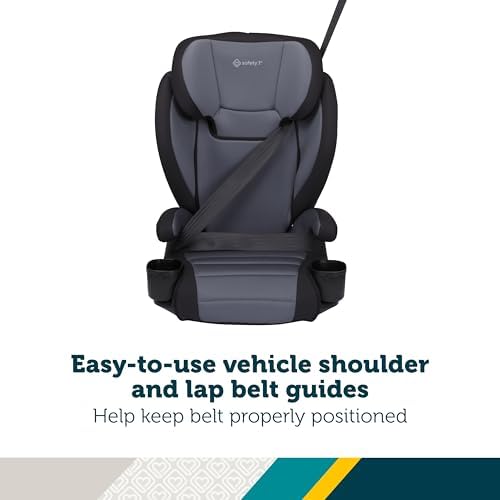 Grow and Go 2-in-1 Booster Car Seat with ComfortWings, Converts High-Back to Backless, 19" Wide, Slim Design, Lightweight, Foldable, Easy-Clean, Cup Holders, 40-100 lbs, Crushed Grape