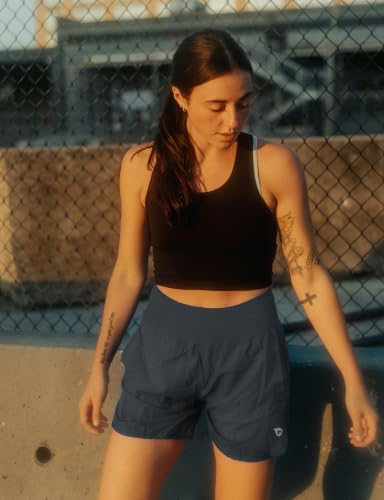 Women's 5" Workout Running Shorts with Liner Quick Dry Athletic