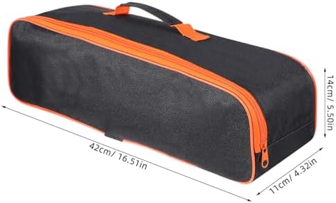 Car Tool Bag Vacuum Cleaner Storage Bag Utility Organizer for Portable Vacuum Cleaner Air Pump Hammer Hand Tools Oxford Cloth Pouch with Handle 16.53 X 5.51 X 4.33 in