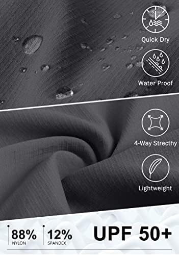 Men's Hiking Cargo Pants Water Resistant Quick Dry Lightweight Outdoor Tactical Pants for Men with Multi Pocket