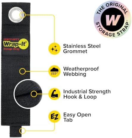 Heavy-Duty Straps (Assorted 12 Pack)