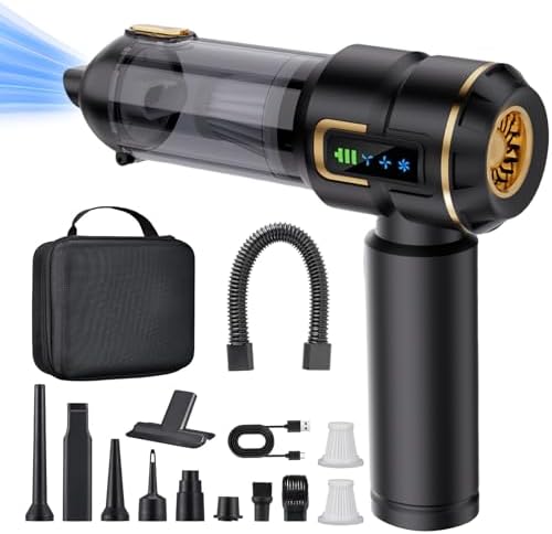 Car Vacuum Cleaner Cordless,27000PA High Power Mini Vacuum Cleaner