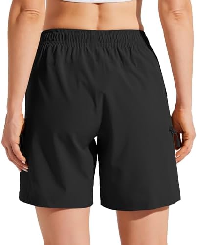 Women's 5''/ 7'' Hiking Cargo Shorts Lightweight Quick Dry Golf Athletic Summer Casual Shorts Zipper Pockets