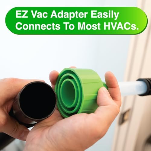 The Famous AC Drain Line Cleaner & Vacuum Adapter for HVAC Condensate Clogs