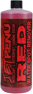 Red Water Spot Remover - 32oz - Aggressively Removes Hard Water Spots - Ideal for Baked On Spots from Lake, Ocean, or Sp