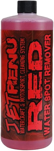 Red Water Spot Remover - 32oz - Aggressively Removes Hard Water Spots - Ideal for Baked On Spots from Lake, Ocean, or Sp