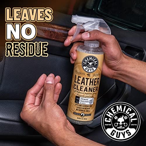 Leather Cleaner & Leather Serum Kit for Interiors, 16 oz