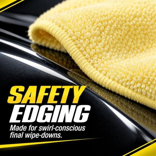 Supreme Shine Microfiber Towels, 16x24 in, 3 Packs of 3, 9 Total