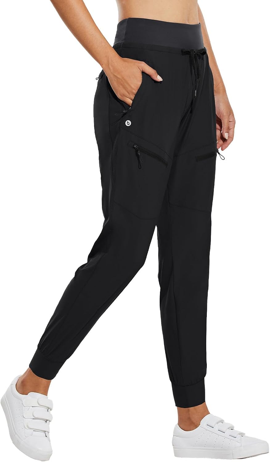 Women's Lightweight Hiking Pants with 5 Zippered Pockets