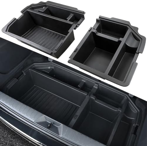 2021-2026 Toyota Sienna Trunk Organizer, Insert Cargo Rear Hatch Storage Boxs fit Sienna Accessories