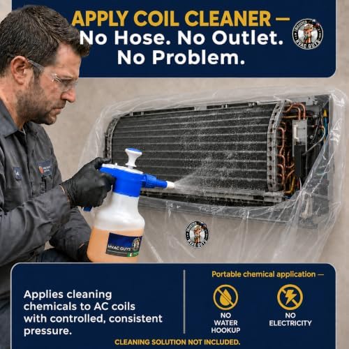 Handheld Chemical Pump Sprayer with 360° Spray Angle