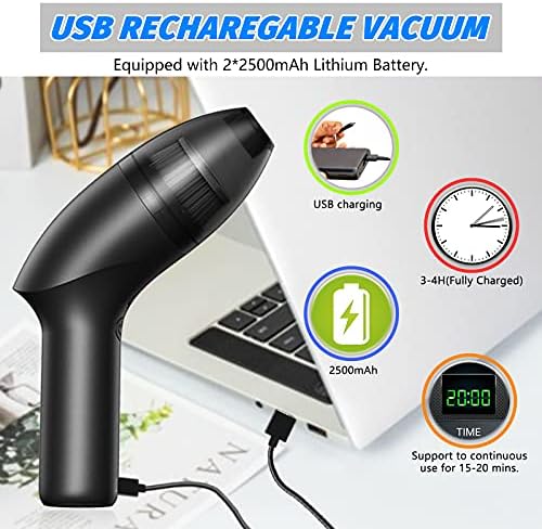 4.3Kpa Keyboard Vacuum Cleaner Mini Handheld Computer Vacuum