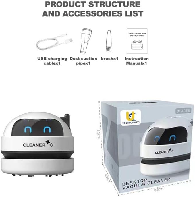ARTopet Diamond Accessories Tools Desk Vacuum Cleaner Hand-Held Diamond Tools for Diamonds Mini Quicker Picker Organizer Spilled Drill with USB Charger, Brush, Pipe