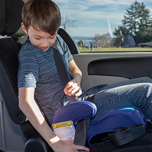 Diono Solana 2 XL Pack of 2 2022, Dual Latch Connectors, Lightweight Backless Belt-Positioning Booster Car Seat, 8 Years 1 Booster Seat, Blue