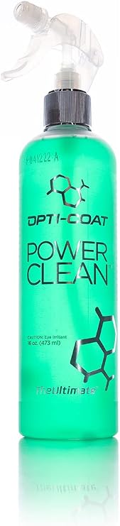 OPTI-COAT – Power Clean – Safely Clean All Automotive Surfaces; Utilizes Special Polymers and Emulsifiers; Tough on Dirt