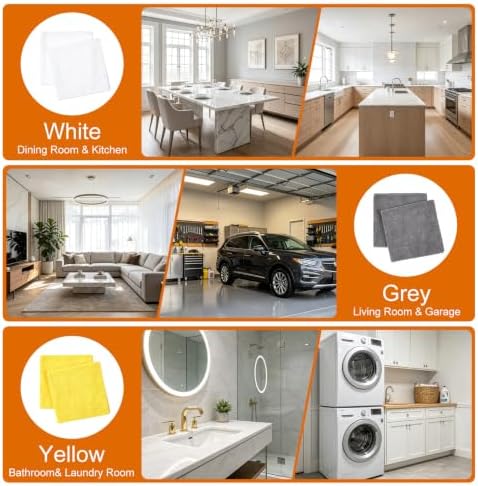 Microfiber Cleaning Cloth 64 Pcs 300GSM Microfiber Towels for Cars