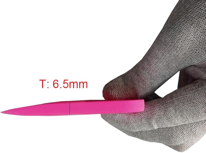 3Pcs Soft Rubber PPF Squeegee, Anti-Scratch TPU Coating Scraper for Car Paint Protection Film Installation, Vinyl Wrap Window Tint Windshield Glass Cleaning Tool (Pink)