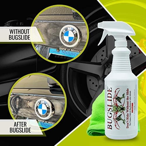 Bug, Tar & Tree Sap Remover for Cars, 32 oz Detail Kit with Towel