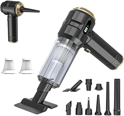 Handheld Vacuum Cleaner Cordless, 23000Pa Powerful Car Mini Vacuum Cleaner, Rechargeable Portable Lightweight dust Catch