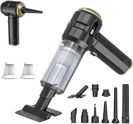 Handheld Vacuum Cleaner Cordless, 23000Pa Powerful Car Mini Vacuum Cleaner, Rechargeable Portable Lightweight dust Catch