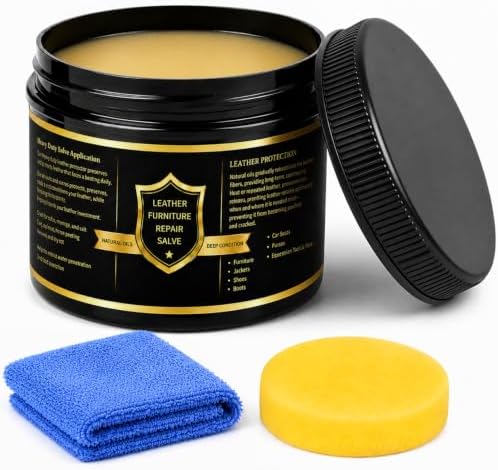 Leather Conditioner for Couch: Restores Shine, Softness, Protects