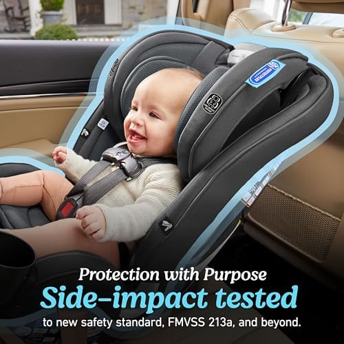 SlimFit3 LX 3-in-1 Convertible Car Seat, Kunningham