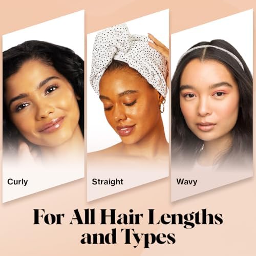 Microfiber Hair Towel Wrap for Women – Micro Dot