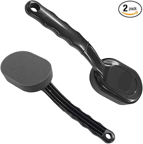 2PCS Tire Shine Applicator Brush, with High-Density Sponge