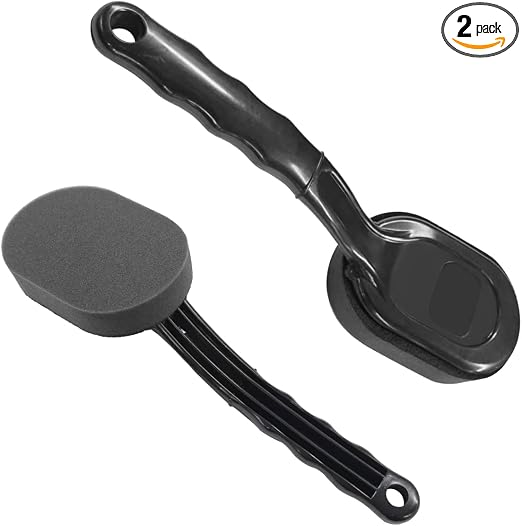 2PCS Tire Shine Applicator Brush, with High-Density Sponge