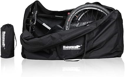 Rhinowalk Folding Bike Carry Bag 20" Thick/ 26" Thin/26 Thick Bicycle Transport Storage Case Bike Travel Bag for Air Tra