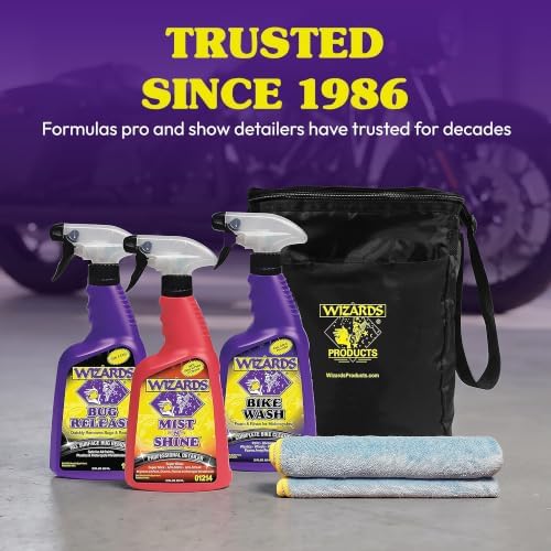 Motorcycle Quick Detail Kit – 5-Piece Wash & Shine Bundle