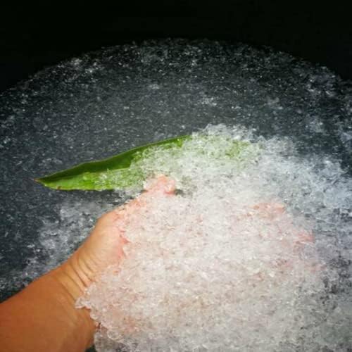 Sodium Polyacrylate 10 lbs. Super Water Absorbent Polymer for Making Instant Fake Snow Cleaning Spills, as a Thickening Agent and ice Packs. Absorbs Over 1000 Times its own Weight with Water.
