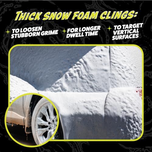 Snow Foam Pre Wash Car Wash Soap for Foam Cannons, 64 oz