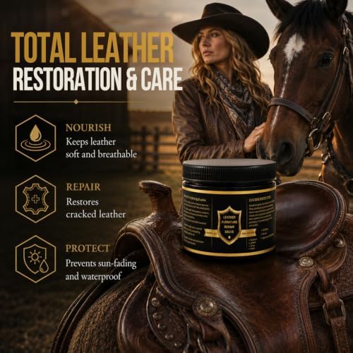 Leather Conditioner for Couch: Restores Shine, Softness, Protects