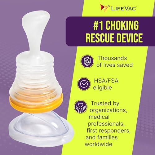 Yellow Travel Kit 2 Pack - Portable Suction Rescue Device, First Aid Kit for Kids and Adults, Portable Airway Suction Device for Children and Adults