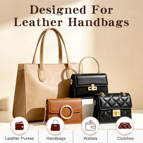 Leather Purse Cleaner and Conditioner Kit for Handbags & Wallets