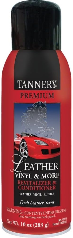 40173 Tannery Leather, Vinyl & More Revitalizer & Conditioner, 10 Wt Oz