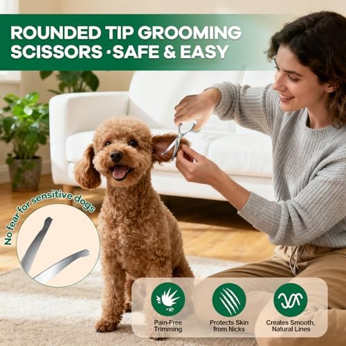Dog Ear Hair Removal Tool with Ear Powder Kit