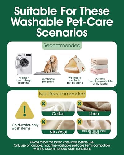 Washing Machine Cleaner for Pet Hair, 6-Month Supply