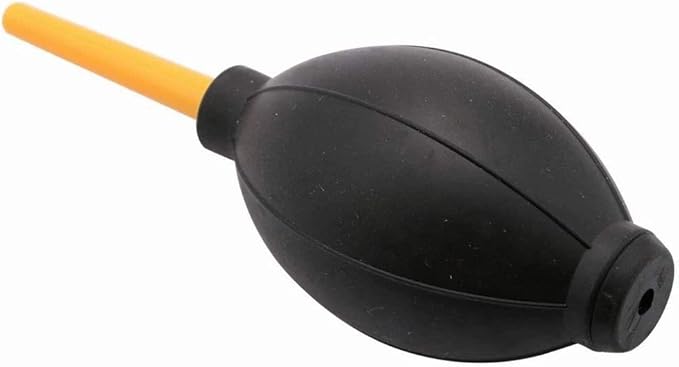 Dust Cleaner Strong Cleaning Air Blower for All DSLR Camera & Camcorders, Lens, LCD Screens, etc + Microfiber Cloth