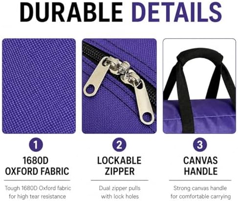 Extra Large Duffle Bag for Travel, Big XL Foldable Duffel Black