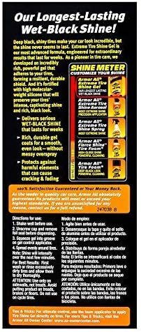 Armor All Extreme Tire Shine Gel by Armor All, Tire Shine for Restoring Color and Tire Protection, 18 Fl Oz