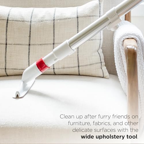 Shark Rotator Lift-Away Upright Vacuum with HEPA Filter, White/Red, NV501