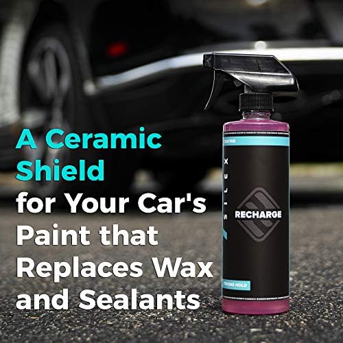 Recharge Ceramic Coating Spray (16oz) | Ultra Hydrophobic Car Detail Spray | Wet or Dry Application | Replaces Wax & Sealants | DIY Protection for Cars, Trucks & SUVs | Up to 6 Months
