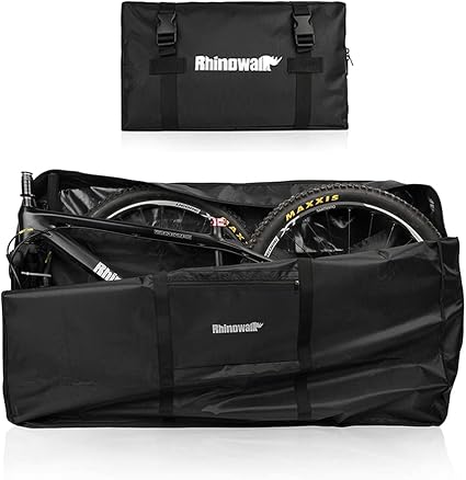 Rhinowalk Folding Bike Carry Bag 26 Inch Thick Bicycle Transport Storage Case Bike Travel Bag for Air Travel,Transport,S