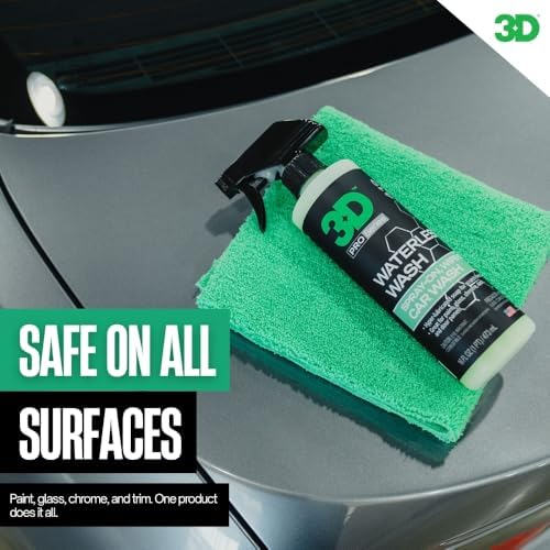 Waterless Car Wash - Easy Spray Waterless Detailing Spray - No Soap or Water Needed - Great on Cars, RVs, Motorcycles & Boats 1 Gallon