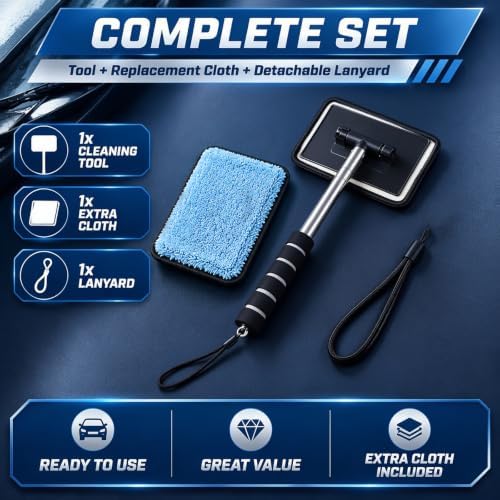 2026New Dual Magnetic Windshield Cleaner for Car
