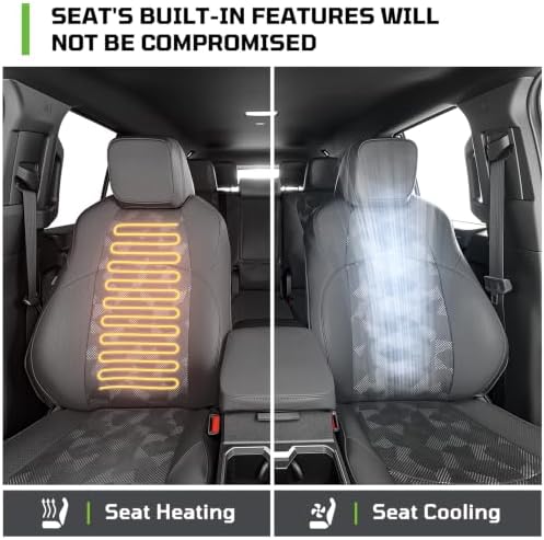 Seat Covers Full Set Fit for 2025-2026 6th Gen Toyota 4Runner, 7 Seats