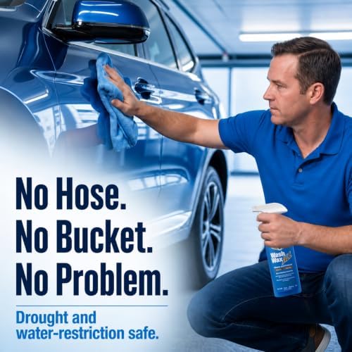 Wash Wax ALL Waterless Car Wash Kit RV Boat Spray Detailer