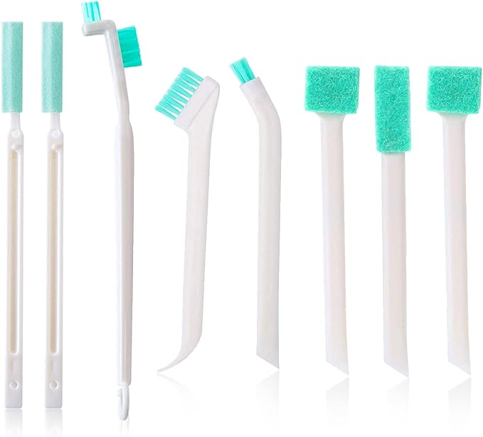 Small Cleaning Brushes for Household Cleaning,Crevice Cleaning Tool Set for Window Tracks Groove Humidifier Car Bottle Toilet Keyboard,Detail Tiny Scrub Cleaner Brush for Small Space Gaps Corner